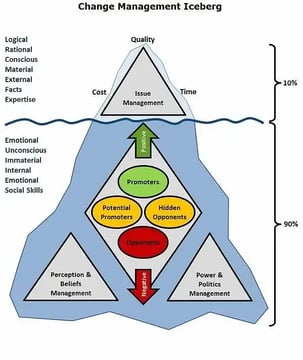 wilfried kruger change management iceberg